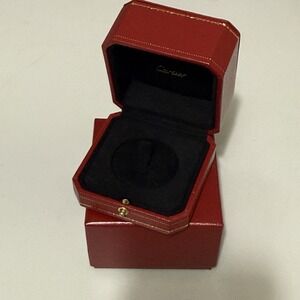 Cartier Jewelry Ring Case and Box Empty & Broken Latch